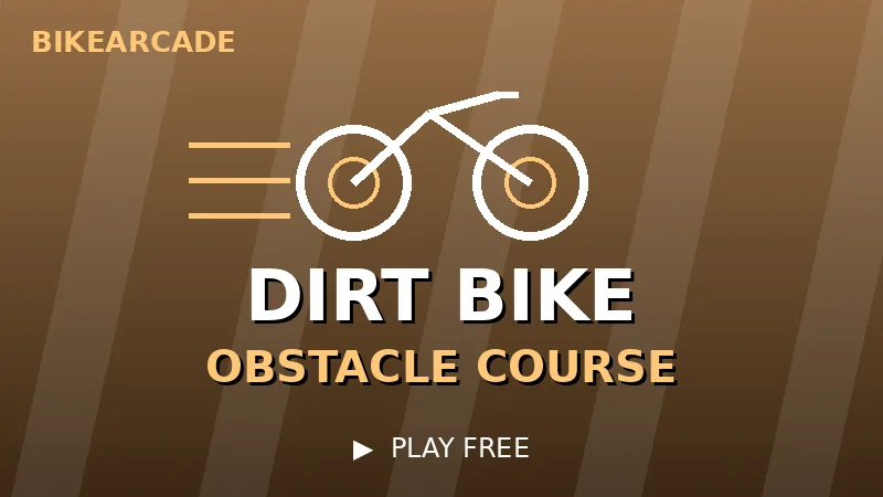 Dirt Bike Obstacle Course game thumbnail