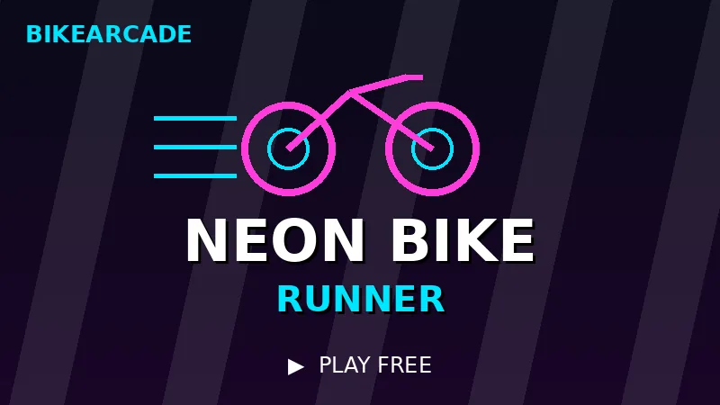 Neon Bike Runner game thumbnail